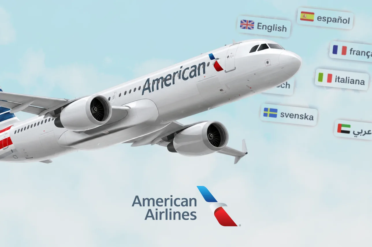 American Airlines illustration