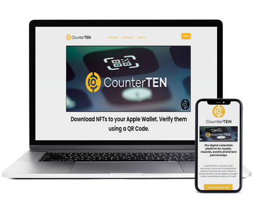 CounterTen - Digital Collectible platform for Loyalty, Brands and events