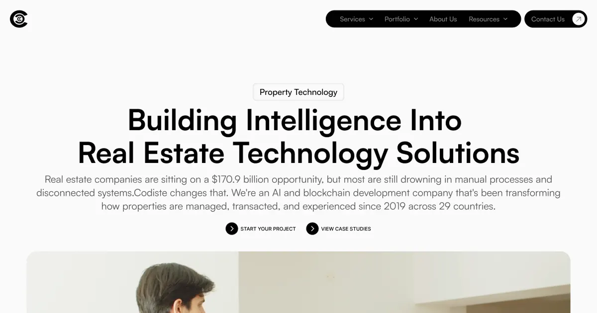 PropTech & Real Estate Software Development | Codiste