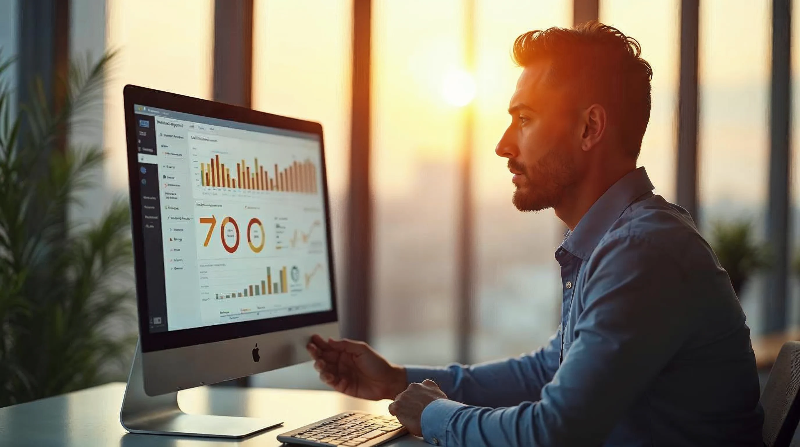 Angel investors reviewing portfolio analytics