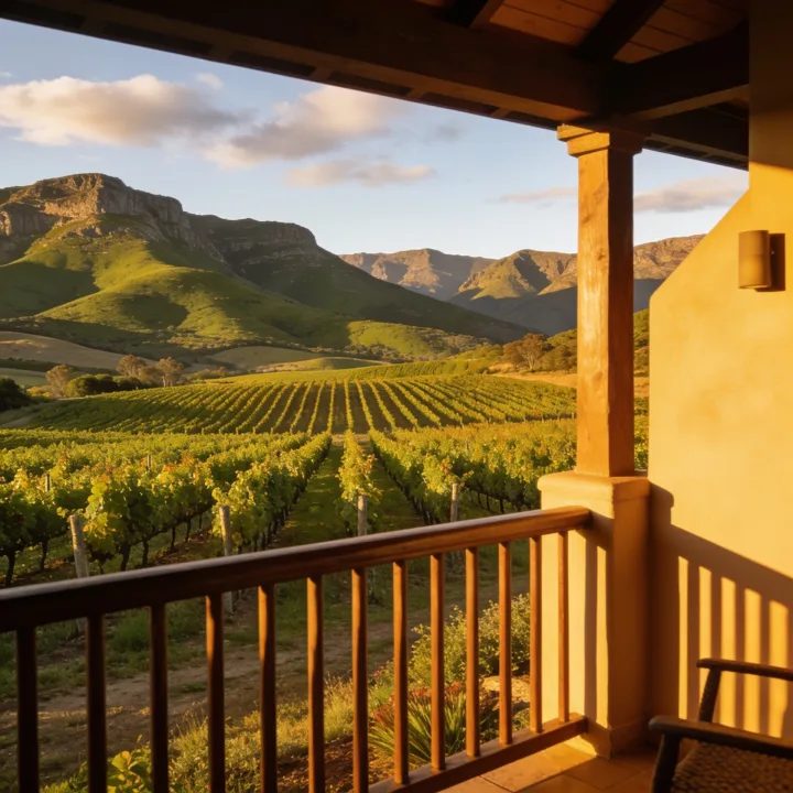 View from the lodge