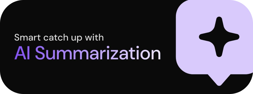 Smart catch up with AI summarization