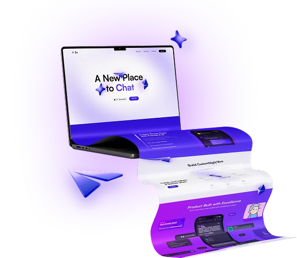 Zo.me on desktop and mobile